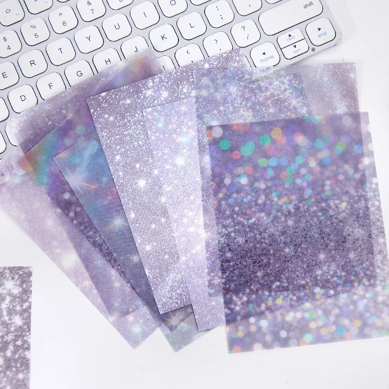 

20 листов бумаги для творчества с эффектом «волшебного песка», блестящие текстуры, для журналов и декора своими руками