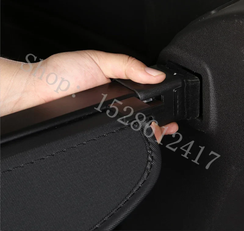 For Haval H6 Sports 2011-2022 Aluminum+Canvas Rear Cargo Cover Privacy Trunk Screen Security Shield Shade Accessories