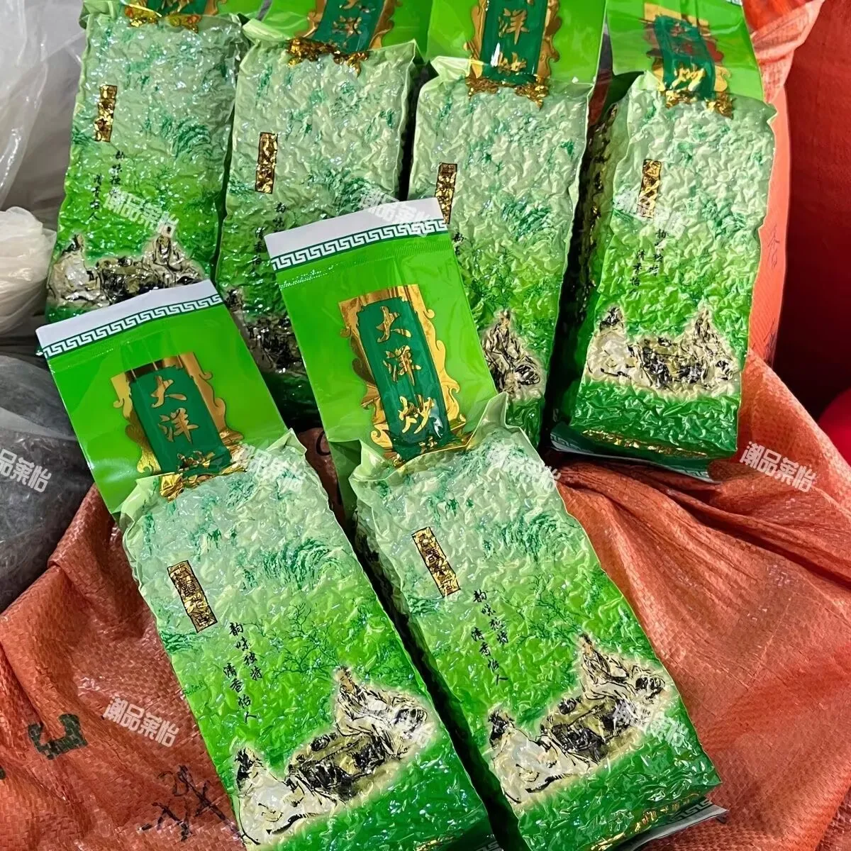 Bolsa de embalaje de té Tie Guan Yin de alta calidad, 250g, bolsa de embalaje de té Dongding Ginseng Black Alishan Milk oolong