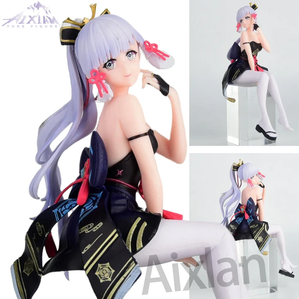 Aixlan 20cm New Series Anime Figure Kamisato Ayaka PVC Action Figure Keqing Dainsleif Figurine Collectible Model Toys Kid Gift