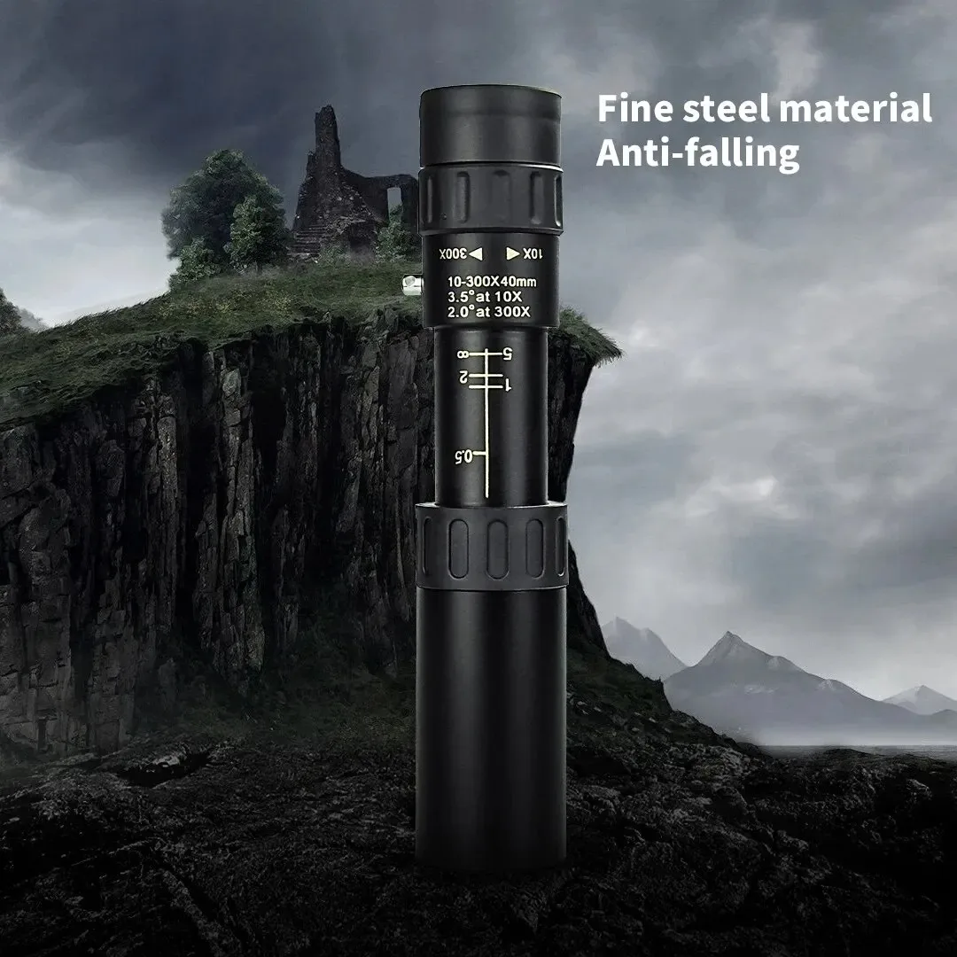 TINSOL New 10-300X Scalable Long Range For Photography Portable Night Vision Zoom Telescope For Travel Monocular Telescope image 3