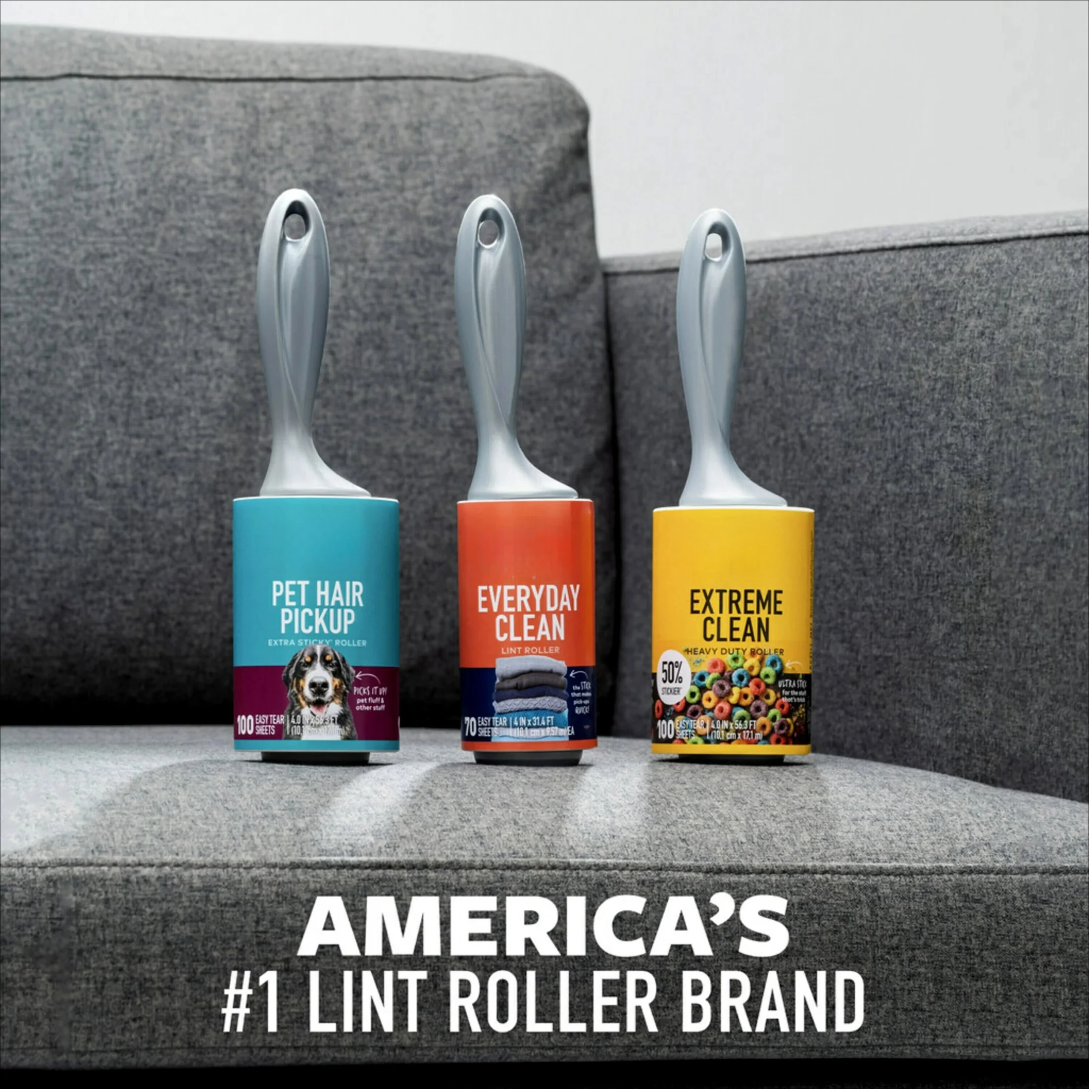 Rullo per pelucchi extra appiccicoso, 95 fogli per rullo