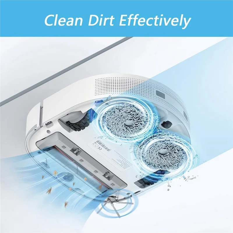 IALJ-Mop Cloth Pads For Dreame L10 Ultra / L10s Pro / L10s Ultra / L10 Prime / L20 Ultra/X10 Vacuum Cleaner Parts