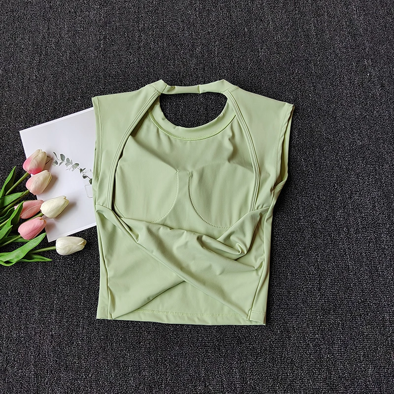 Women Sports Bra Top Push Up Sexy Beauty Back Fitness Yoga Bra T-Shirts Sport Tops For Women Breathable Running Vest Gym Wear