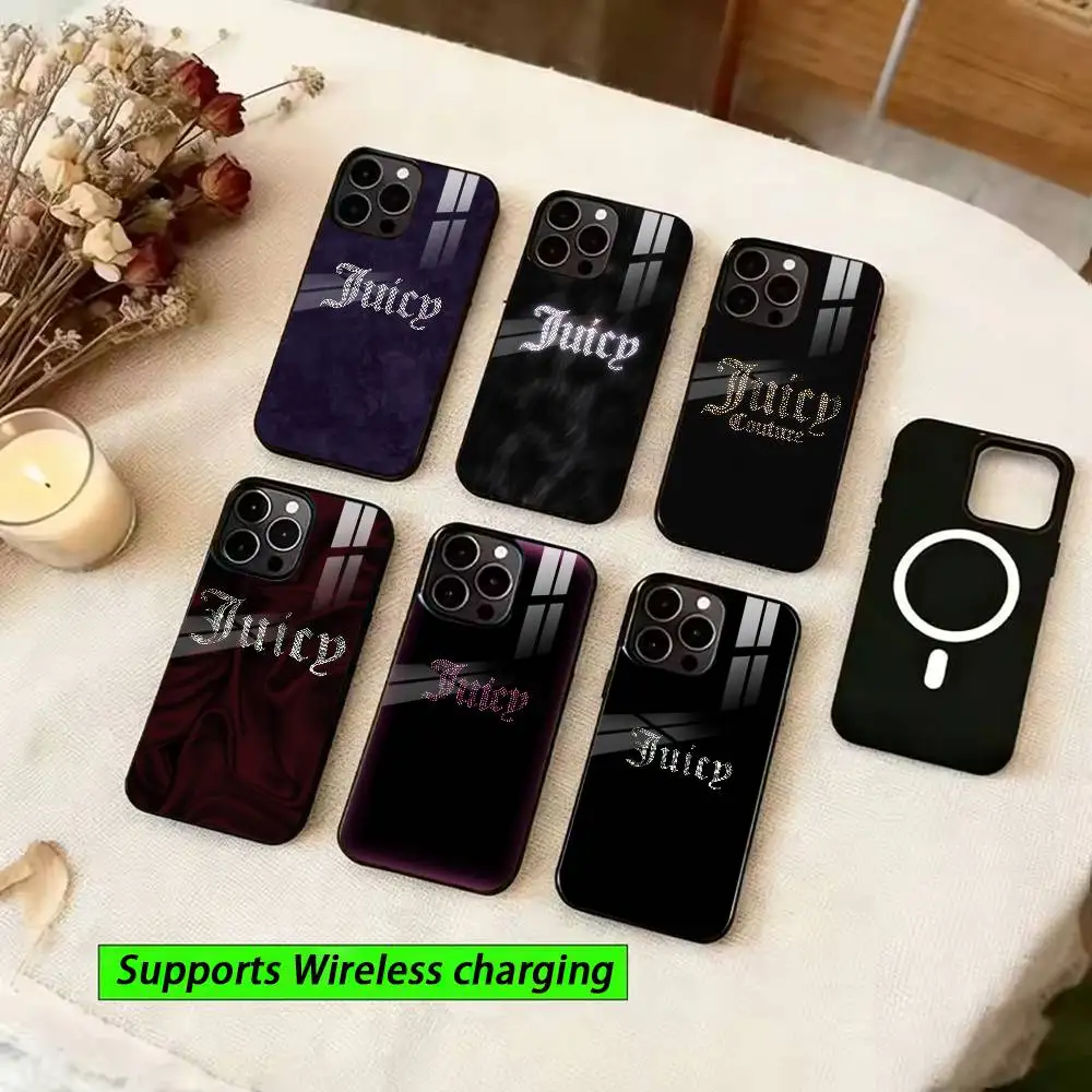 

Unique You J-Juicy Vibe Phone Case For iPhone15,16,17,14,13,12,11 Plus,Pro Magnetic For Wireless Charging