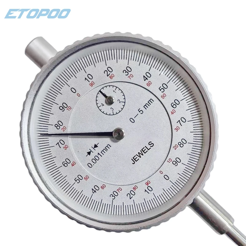 0,001mm Mikron-Messuhr 0-1mm 0-3mm 0-5mm Messbereich Präzisions-Stoßfeste Messuhr Präzisions-Messuhr – Detail 6