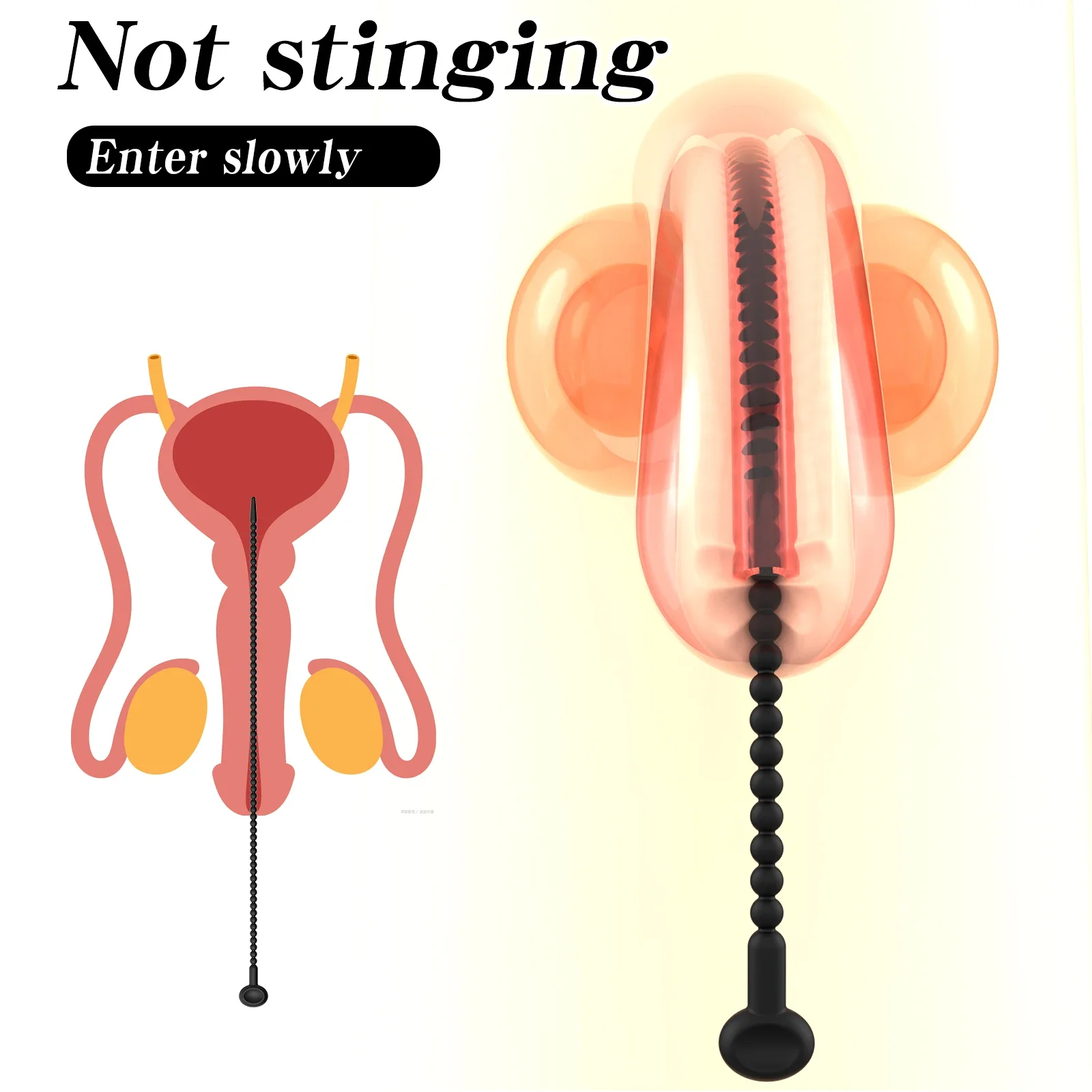 Graduated Urethral Dilator Set – 7 Sizes Soft Silicone Penis Sounding Rod for M… - Image 5