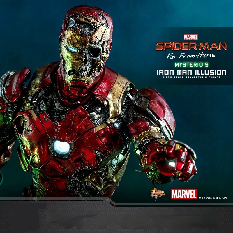 

Marvel Spider-Man Mysterious Guest Iron Man Illusion Collectible 1:6 Action Figure Toy Toy Fans Must-Have Item