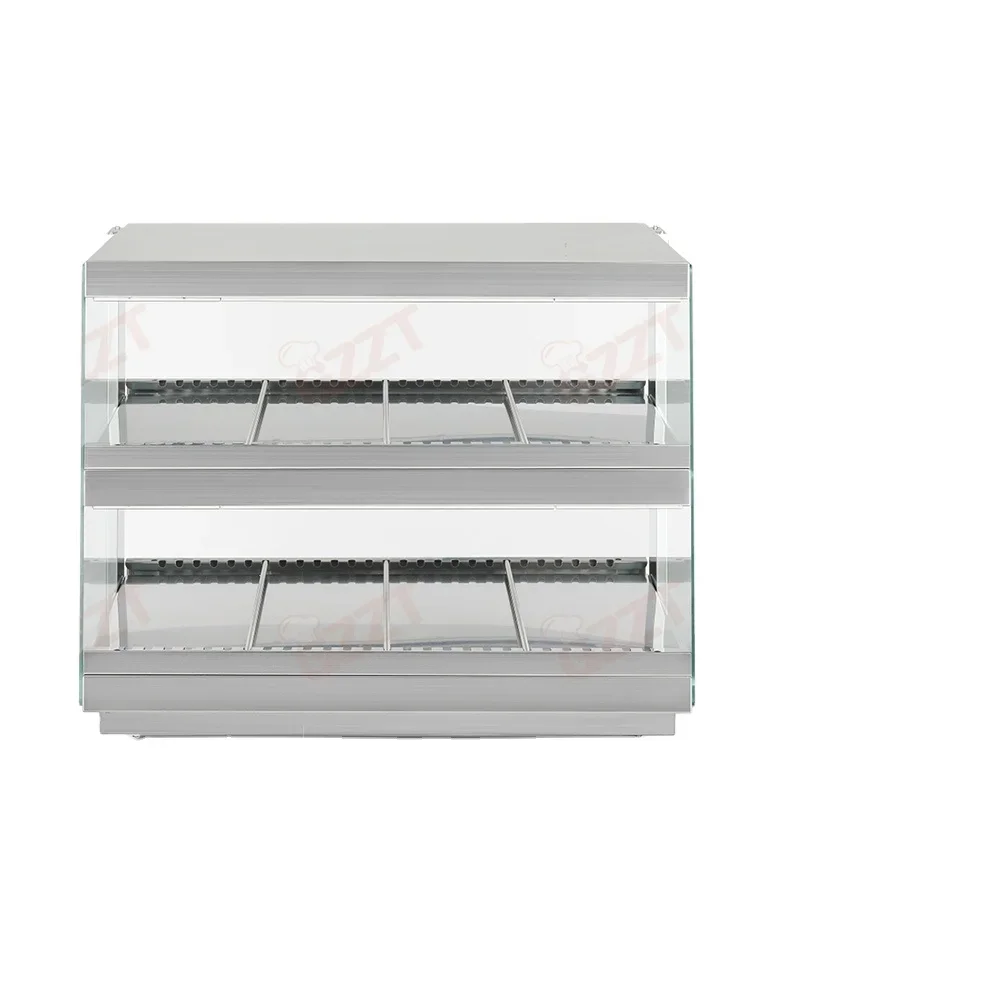 

2-Layer Commercial Restaurant Electric Food Dry Warmer Showcase 85-152L Heating and Insulation Display Cabinets Are Available