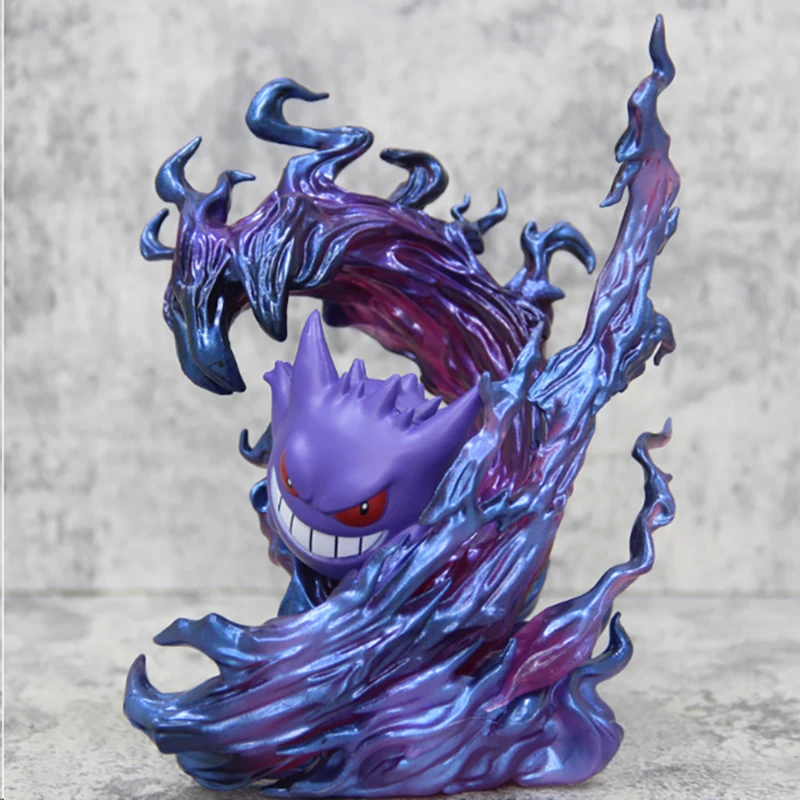 bkm-ゲンガー-gkフィギュア-ゴーストクロースタイル-20cm-ポケモン-アニメ周辺機器-デスクトップデコレーション-コレクタブルスタチュー-アニメファンへのギフト