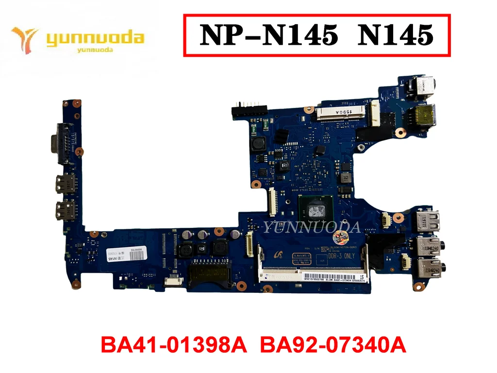 

Original For SAMSUNG NP-N145 N145 Laptop motherboard BA41-01398A BA92-07340A Tested Good Free Shipping