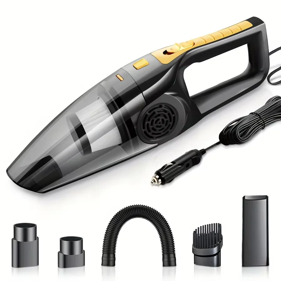 Wired Handheld Car Vacuum Cleaner, High Suction Portable Car Vacuum Cleaner, Suitable for Light Cleaning in Cars/offices/homes