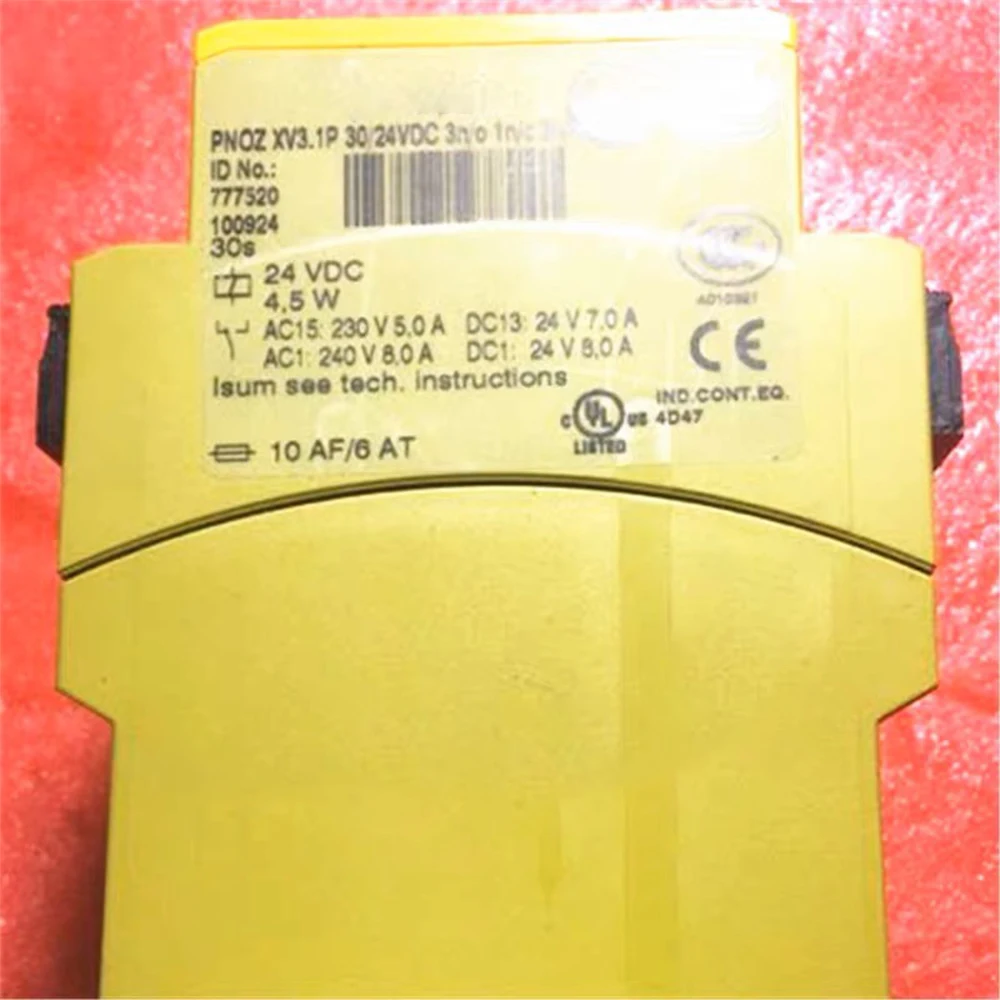 For Pilz PNOZ XV3.1P 777520 24V Safety Relay Module in Box