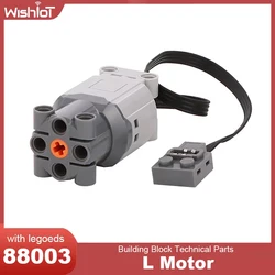 MOC Technical Parts 88003 L Motor Power Functions Building Block Bricks Power Up Compatible with legoeds Assembled Car Toys