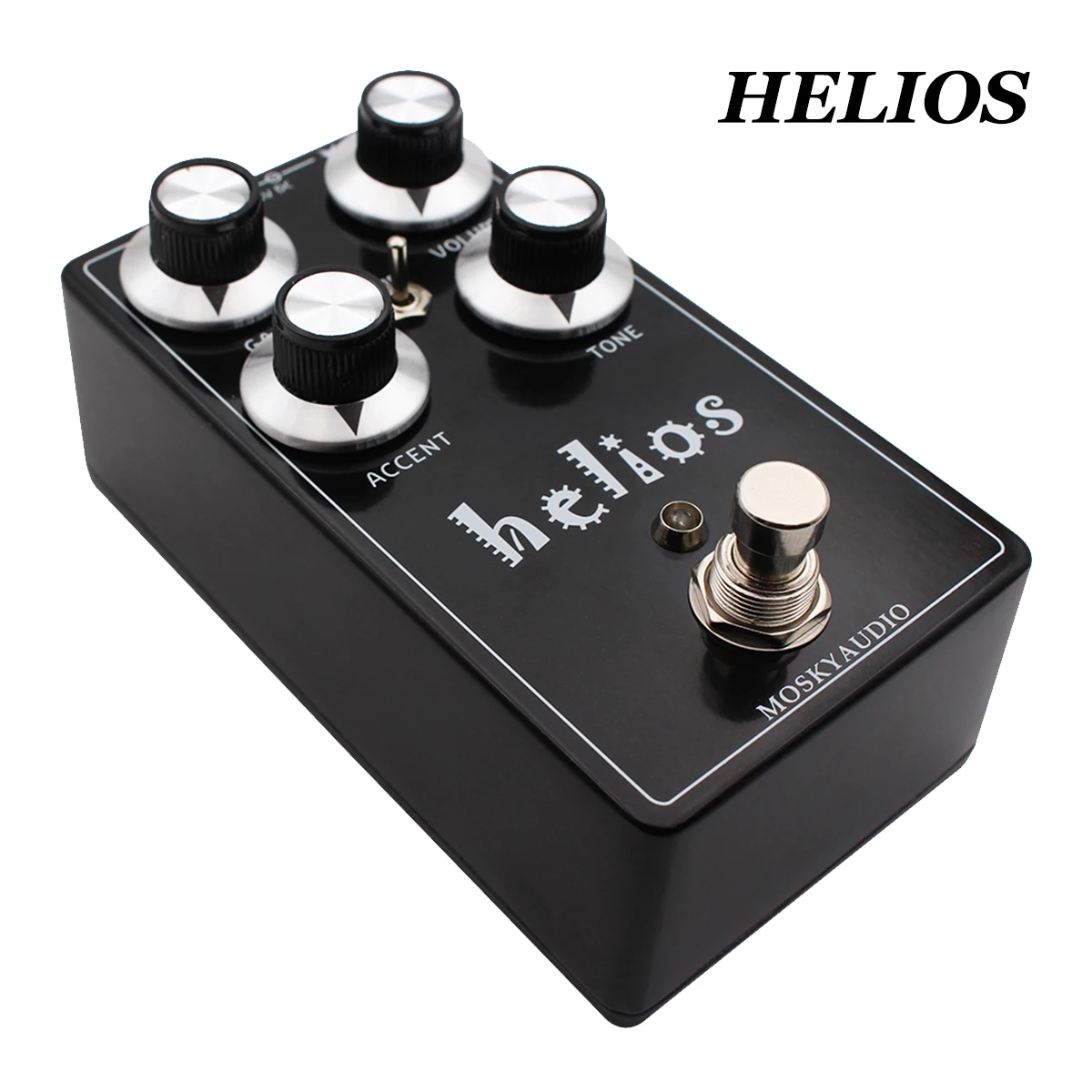 MOSKYAUDIO HELIOS Guitar Efftect Pedal –  Dumble Style, 3 COMP Modes, 9-18V, True Bypass, for Blues/Fusion/Rock Guitar