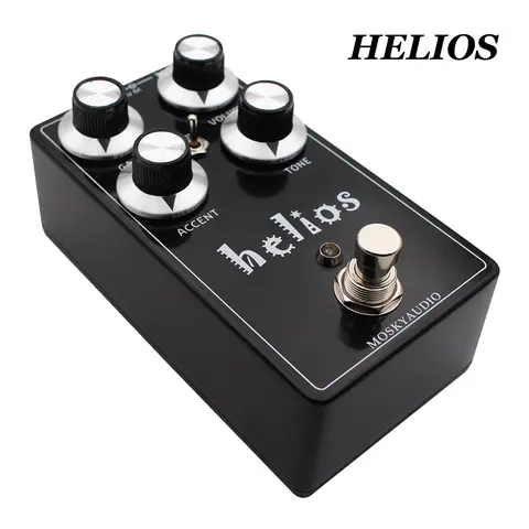 MOSKYAUDIO HELIOS Guitar Efftect Pedal –  Dumble Style, 3 COMP Modes, 9-18V, True Bypass, for Blues/Fusion/Rock Guitar