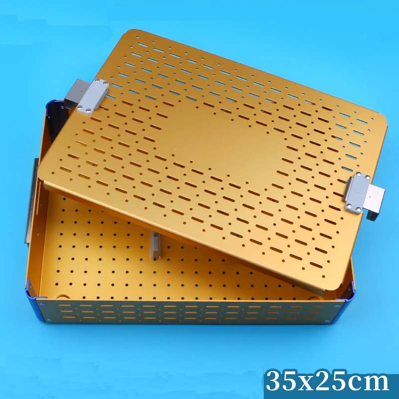 Aluminum alloy eye super milk handle disinfection box Silicone high temperature and high pressure micro eye handle disinfection