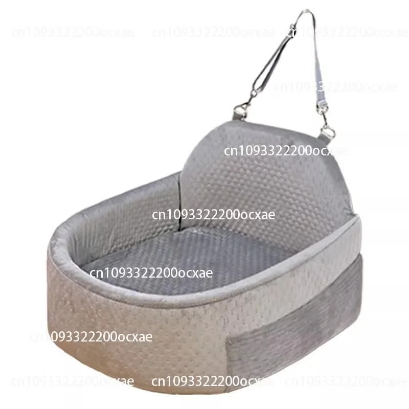 Coussin surélevé pour siège de voiture pour animaux de compagnie, lit de voyage pour chien et chat, pour voiture et extérieur