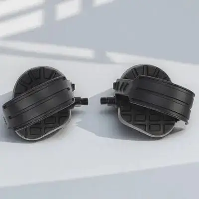 

1Pair Plastic Bike Pedals Large Comfortable Base Non Slip Indoor Fitness Cycling Pedals Indoor-Cycling Pedal Gym Bike Pedal