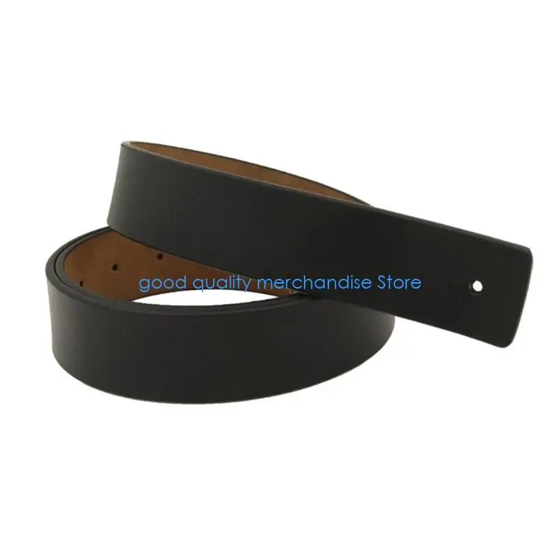 حزام خصر جلدي قابل للتعديل Y5JD للرجال سميك بدون إبزيم استبدال حزام التثبيت #4