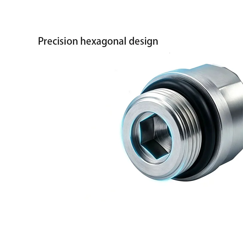 10PCS industrial direct airway pneumatic quick connector GPC8-02 with sealing ring quick plug connector pneumatic component 4-M5