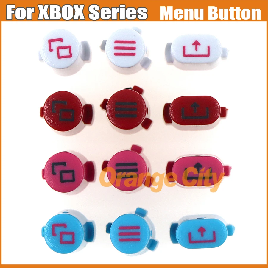 1Set For XBOX Series XS 3-in-1 Menu Button Wireless Controller Sharing Selection Menu Button XSS XSX Button Replacement