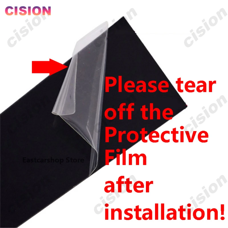 Für BMW X5 F15 X5M F85 2014-2018 Glänzend Schwarz Fenster Tür Spalte BC Säule Post Abdeckung Trim Carbon Faser spiegel Wirkung PC Aufkleber