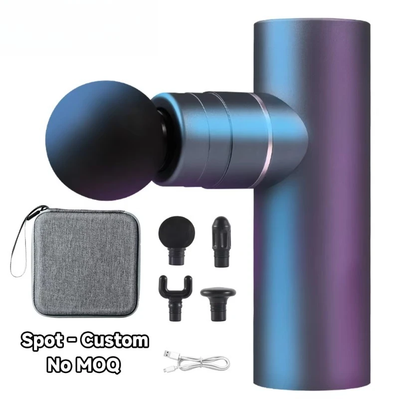 

High Percussion Mini Massage Gun Deep Tissue Muscle Electric Massager Pain Relief Fascia Gun