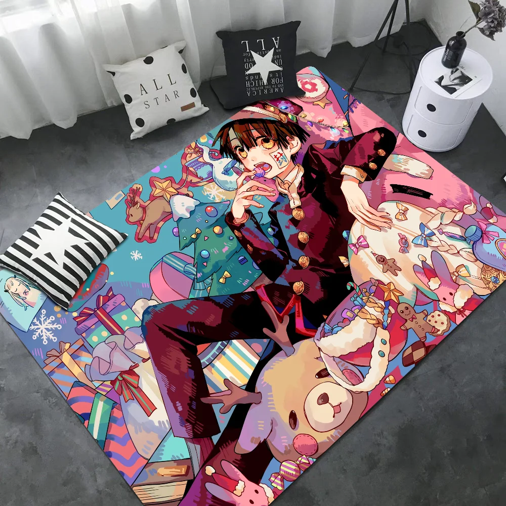 Toilet-bound Hanako-kun Manga  Floor Mat Room Mats Anti-slip Absorb Water Long Strip Cushion Bedroon Mat Household Carpets