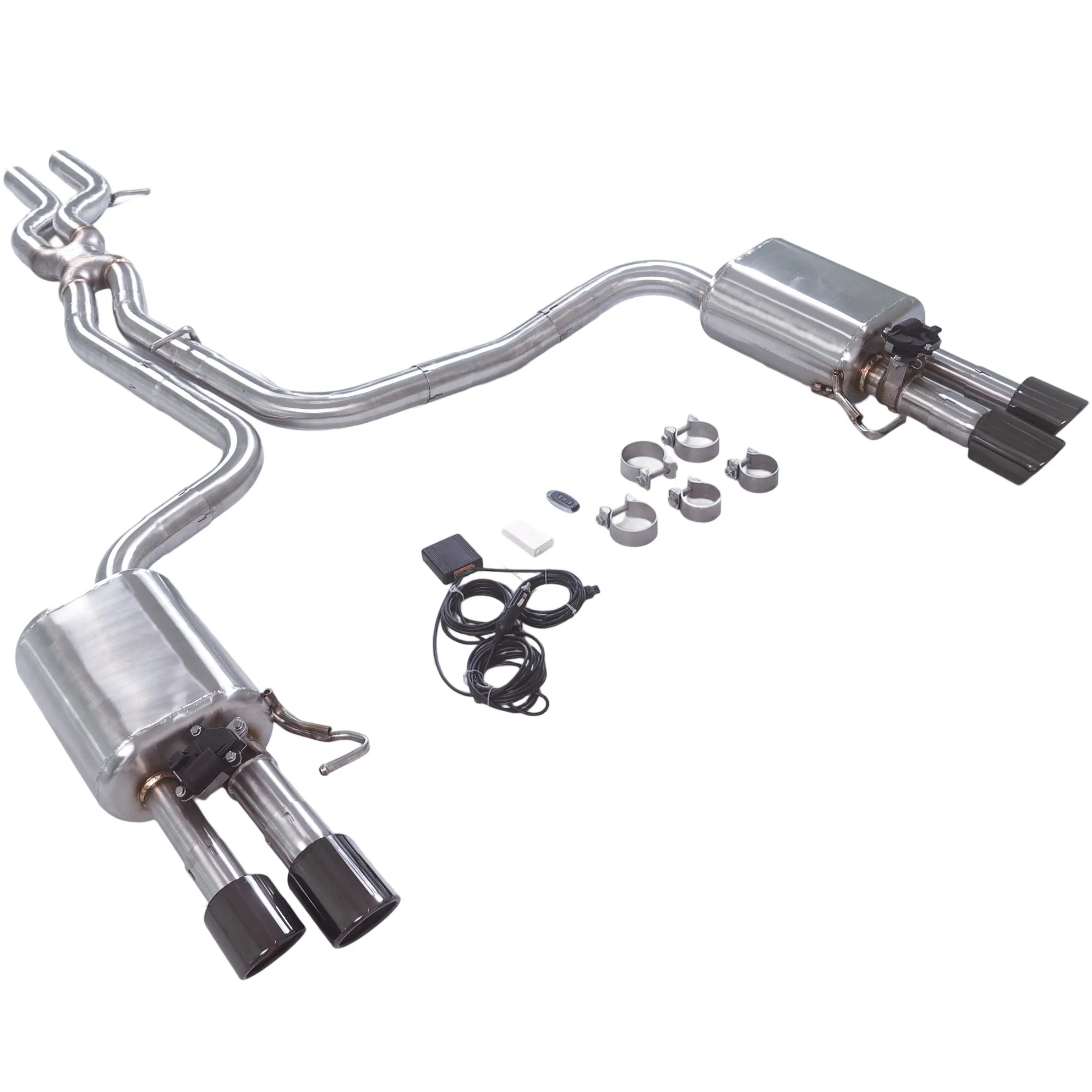 

GFC is applicable to the 3.0T 4.0L D4 304 stainless steel Catback with valve exhaust system of Audi S8 from 2010 to 2014