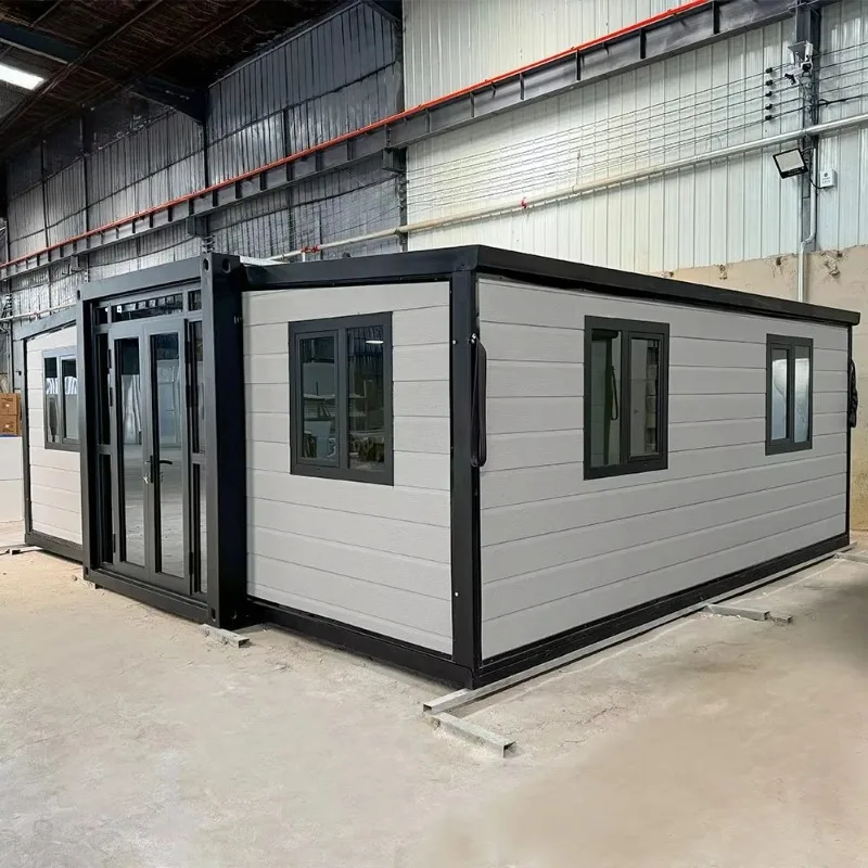Easy to Build 40Ft 20Ft Prefab Luxury Mobile Container Expandable House 2 3 4 5 Bedroom Prefabricated Villa Portable Home