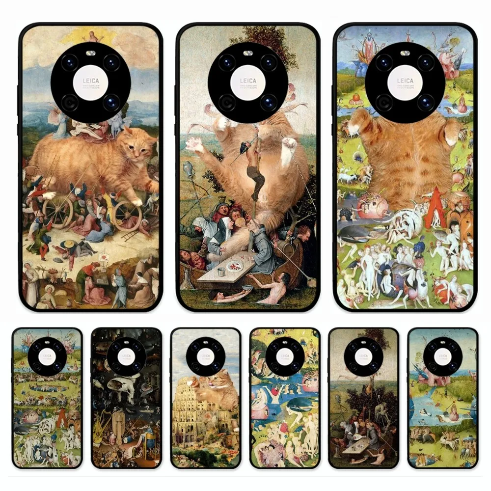 

Hieronymus Bosch Art Painting Bumper Phone Case For Huawei Mate 10 20 30 40 50 lite pro Nova 3 3i 5 6 SE 7 pro 7SE