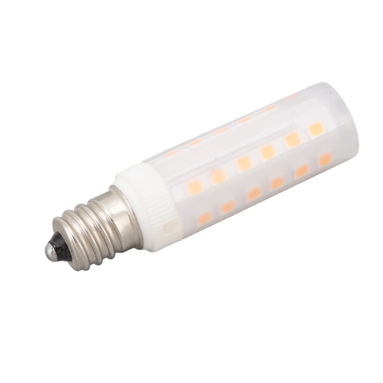 Ampoules de maïs LED E12, 2W, 120V, 36 lumières jaunes chaudes avec flamme 216.239., ampoules à flamme E12