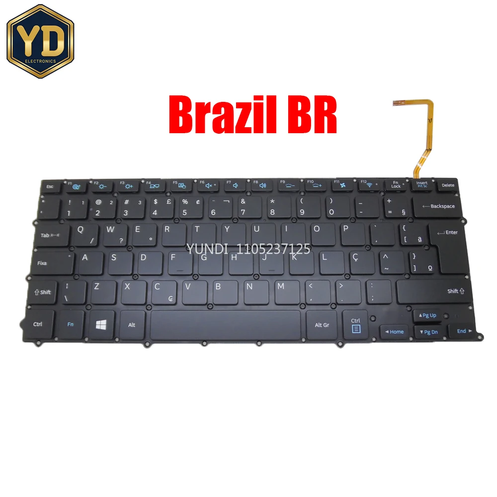 YD Turkey TR Korea KR TI Laptop Backlit Keyboard For Samsung NP900X3B NP900X3C NP900X3D NP900X3E NP900X3F NP900X3K NP900X3G 900X