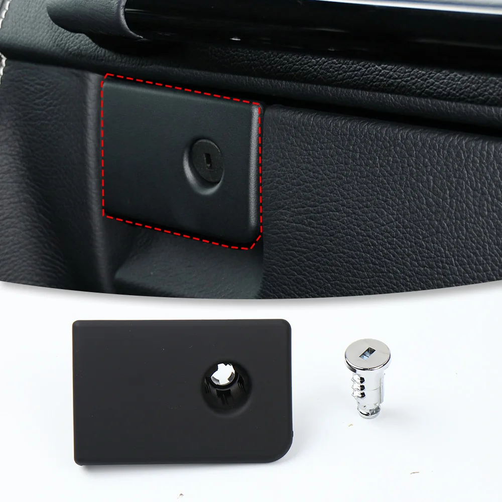Glove Box Lock Latch Handle Cover Car Dashboard Storage Box Opening Handle For Mercedes‑Benz W463 G‑Class G500 G63 2004‑2018