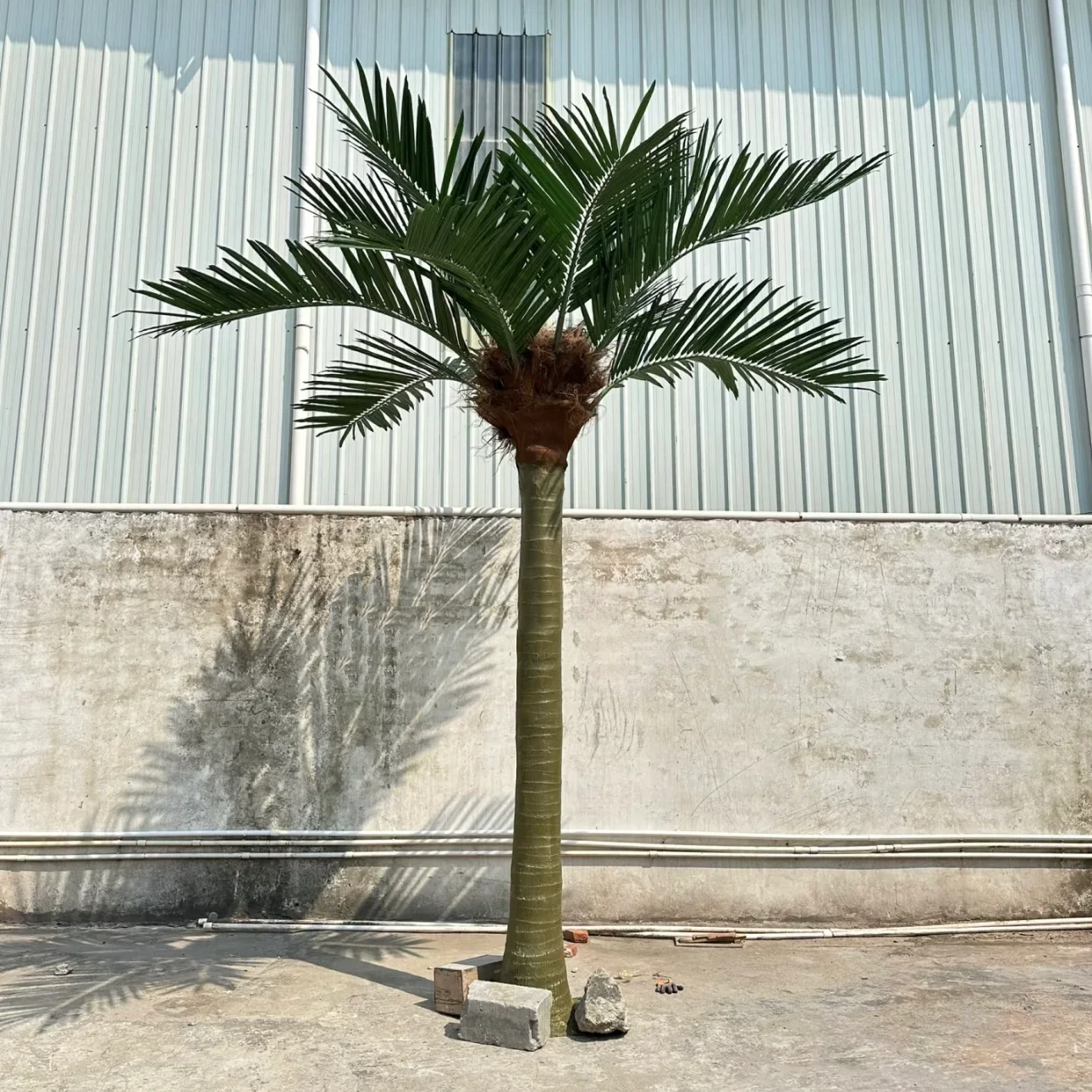 2026 Customized Big Artificial Coconut Tree Plant Wholesale Outdoor Plastic Artificial Palm Tree for Garden Decoration