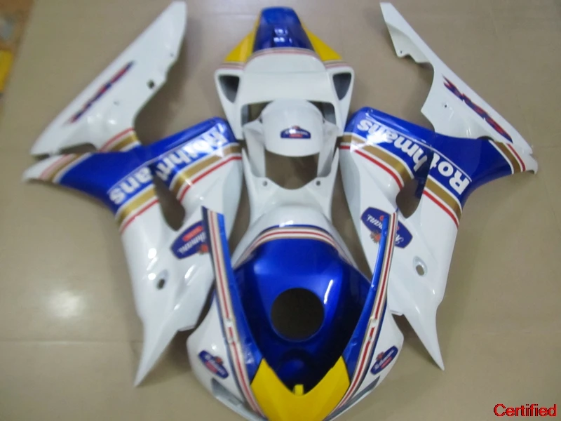 

Injection Plastic Fairing Kit For Honda CBR1000RR 2006 2007 Blue White Fairings Set CBR 1000RR 06 07 OT11