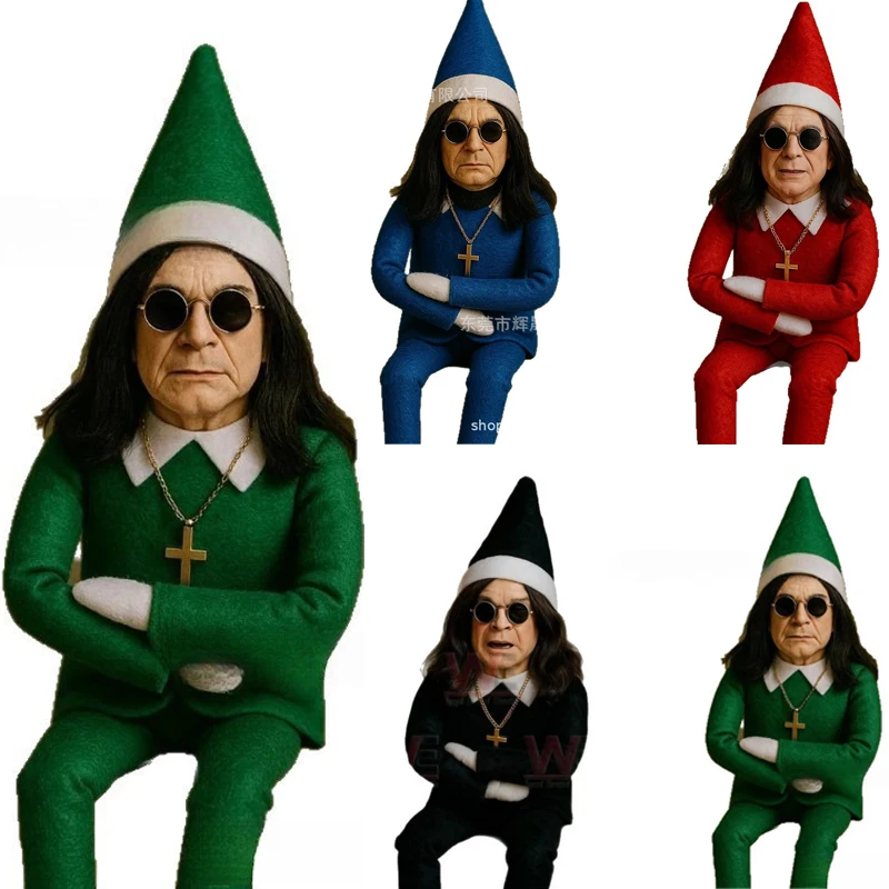 Oz Christmas Elf Doll Plush Toys Cartoon Stuffed Doll Boys Anime Plushie Figure Sofa Decoration Pillow Christmas Gifts