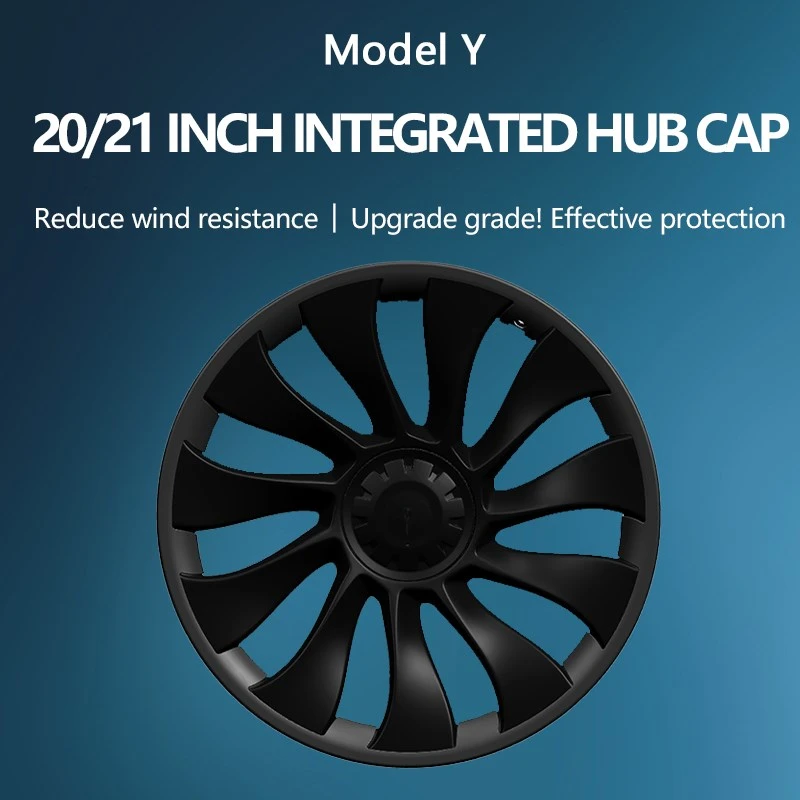 21 Inch Wheel Protective Cover For Tesla Model Y 2023 Hight Performance Wheel Hub Protection Ring Full Rim Cover Accessories