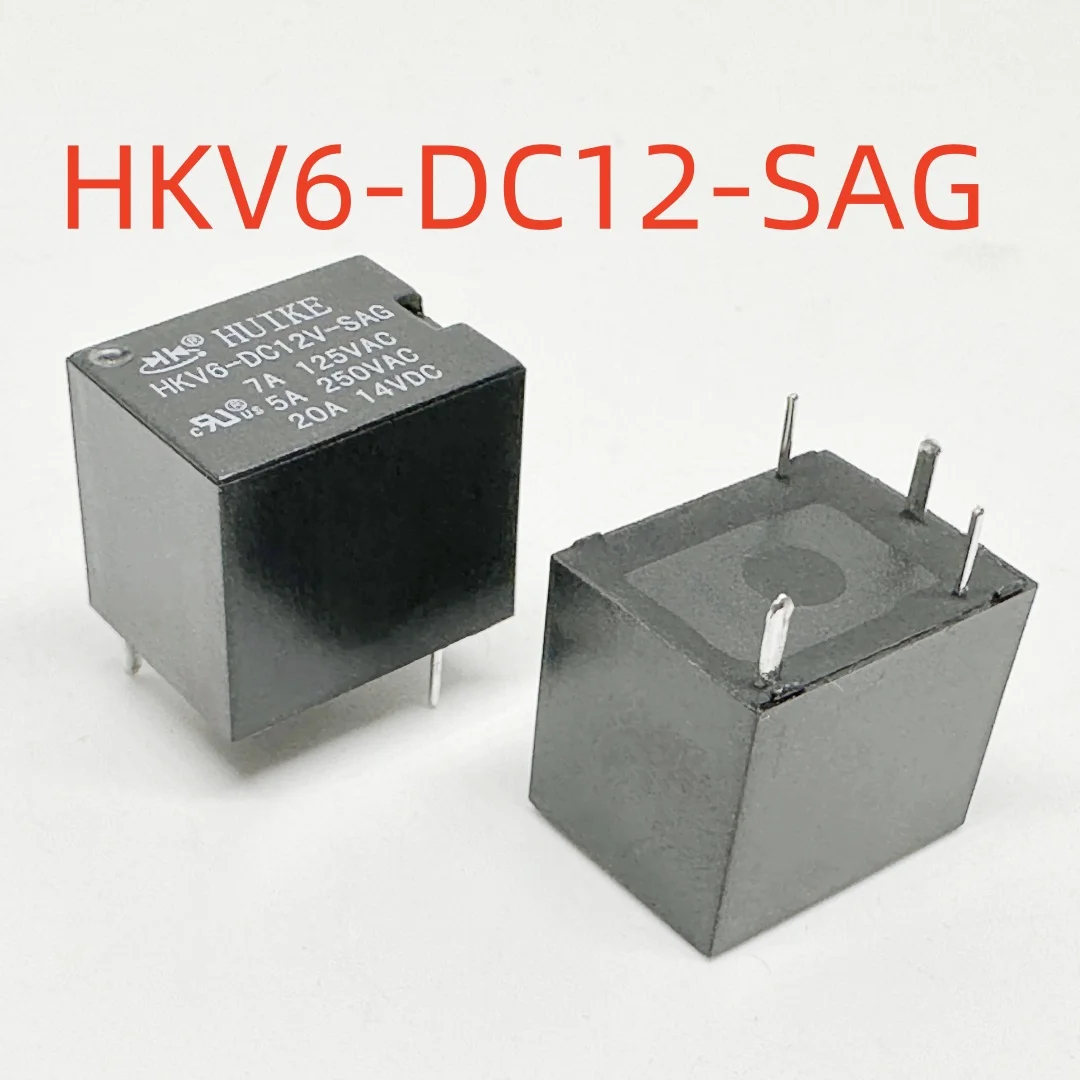 New HKV6-DC12V-SAG (T78A-20A) Relay 4pins