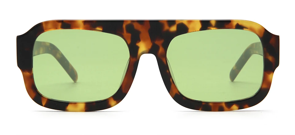 VEH Marke Design Acetat Große Vintage Pilot Sonnenbrille Männer Übergroßen Rahmen Quadrat Sonnenbrille Für Frauen Sonnenbrillen Weibliche UV400 – Detail 13