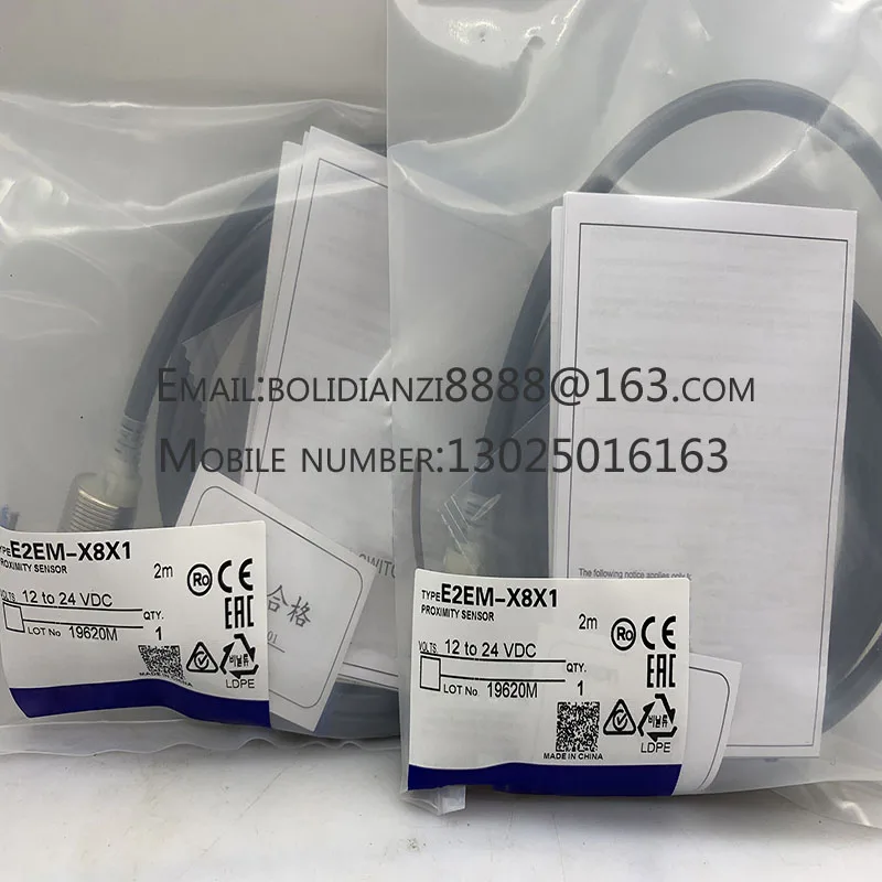 

The brand-new original sensor E2EM-X8X1-M1J E2EM-X8X2-M1J One year warranty in stock