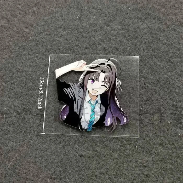 Waterproof Sunproof Kawaii Anime Vinyl Decal Decor Sticker For Car Motorcycle Body Scratch Cover Styling Upgrade