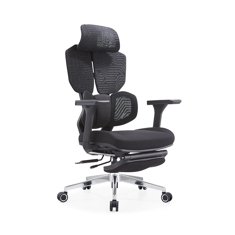 Modern Design Ergonomic Office Gaming Chair With High Back Mesh Swivel Adjustable Mesh Material New Arrival With Footrest