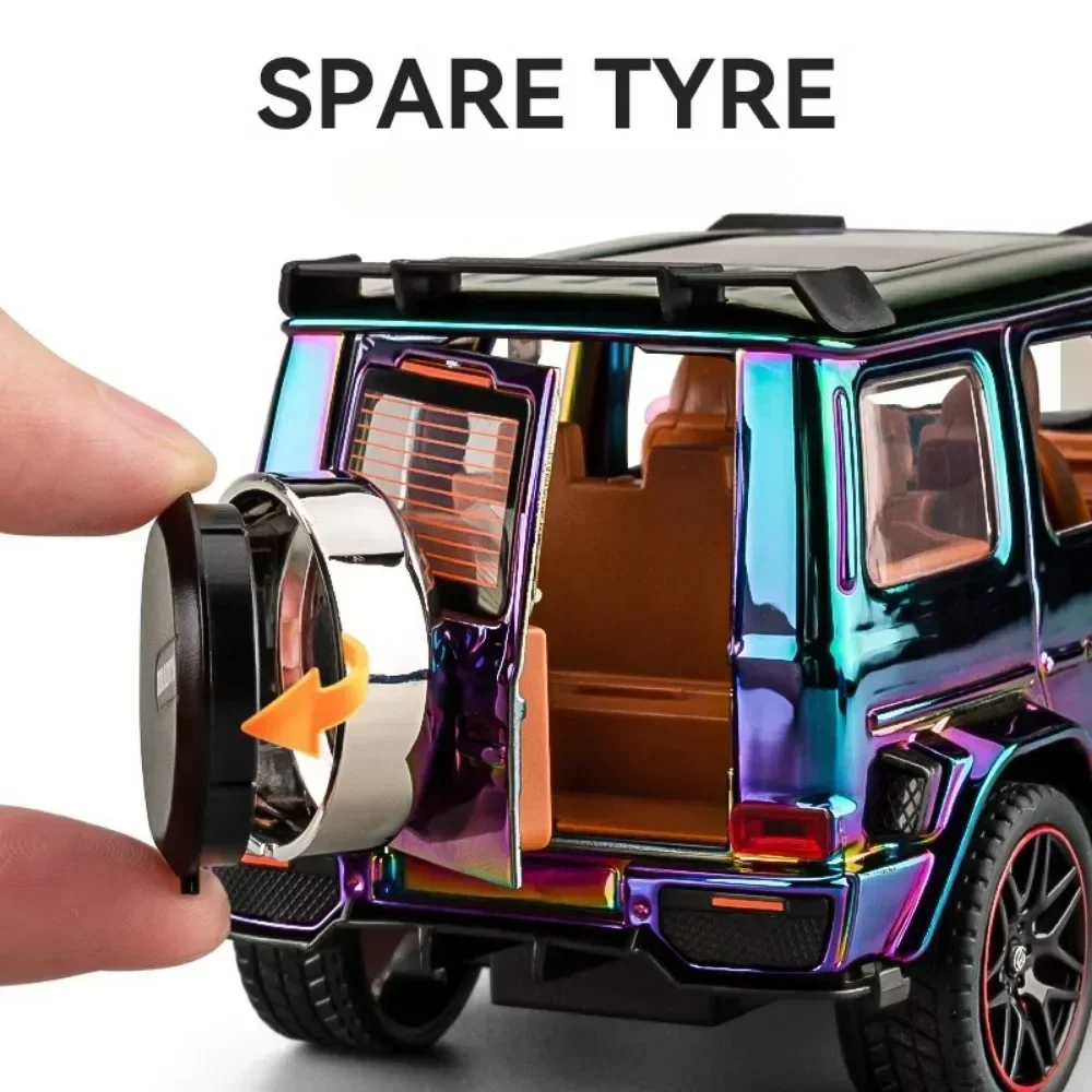 1:32 Lambor 750 G800 modelo de coche de juguete sonido luz tirar hacia atrás absorción de impacto galvanoplastia modelos de vehículos colección regalos para niños