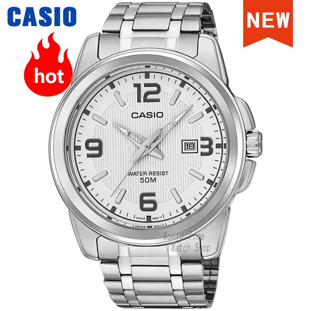 

Casio watch for men Business trend quartz watch Waterproof New for 2024 Gifts Clock Simple atmosphere reloj mujer MTP-1314D-7A