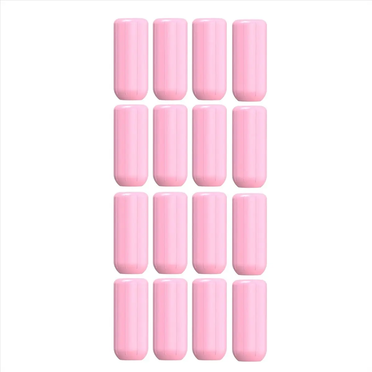 HITL Silicone Accessory Elastic Sleeve for Leak Proofing, Leak Proof Sleeves Reusable for Travel Toiletries 16Pcs Pink