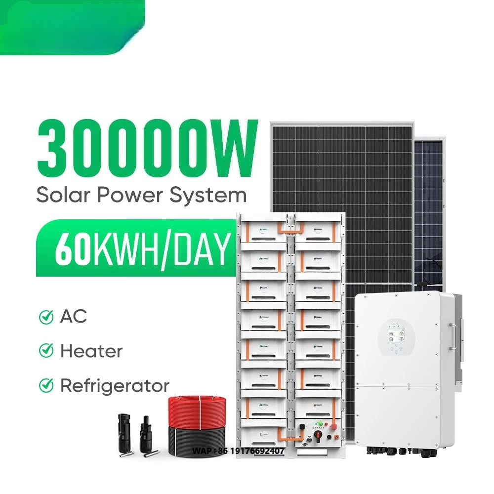 All In One Off Grid 5000watts Power System 240V 12Kw 30Kw Home Solar Energy Storage System