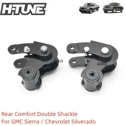 4x4 Suspension Leaf Spring Rear Comfort Double Shackle For GMC Sierra / Chevrolet Silverado 2006 - 2022