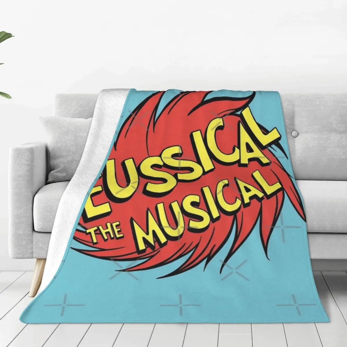 Seussical The Musical Four Seasons Universal Blanket Fireplace Can Be Covered Father's Day Gift